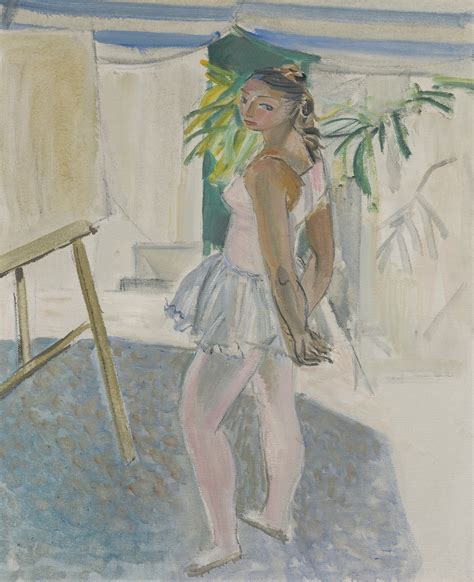 Danseuse Maurice Barraud Swiss Oil On Canvas Barraud