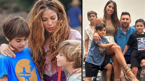 Ser N Buenos Amigos Hijos De Shakira Y Lionel Messi Estudiaran En El