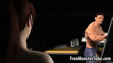 Sexy 3d Brunette Babe Getting Fucked Hard By Iron Man