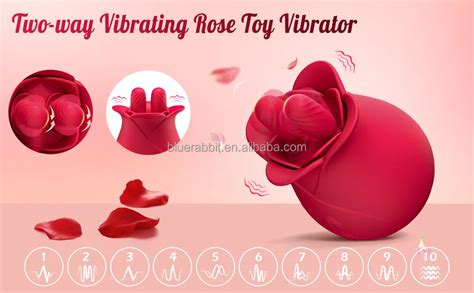 Bluerabbit Wiggly Rose Sex Toy Vibrator Wholesale Clitoris Licker