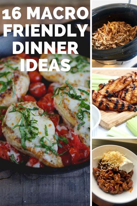 16 Macro Friendly Dinner Recipes Simply Noel Macros Diet Recipes