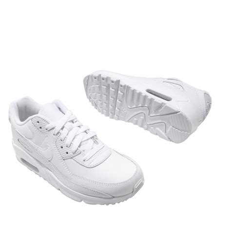 Nike Air Max 90 Ltr Gs White Metallic Silver Dec 2019 Cd6864100