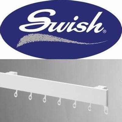 Swish Deluxe Complete Curtain Track Rail Cm Wd W T