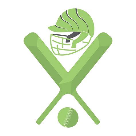 Cricket Team Vector Logo Design Cricket Vector With Elements Of Bat