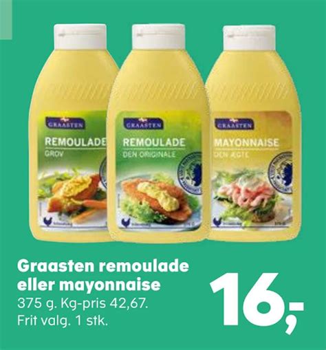 Graasten Remoulade Eller Mayonnaise Tilbud Hos SuperBrugsen