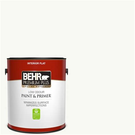 Behr Premium Plus Interior Satin Enamel Paint And Primer Ultra Pure