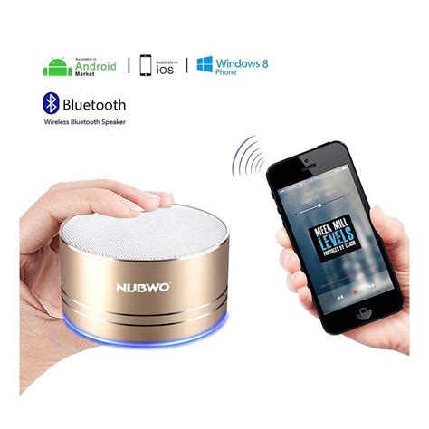 Enceinte Bluetooth Nubwo Mini Haut Parleur De Voyage Portable Sans Fil