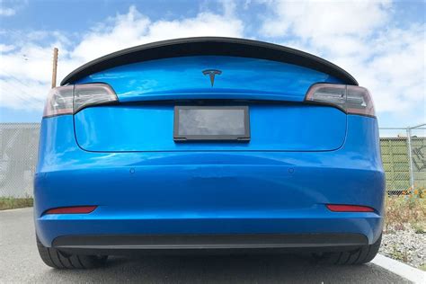 Unplugged Performance High Downforce Trunk Spoiler For Tesla Model 3