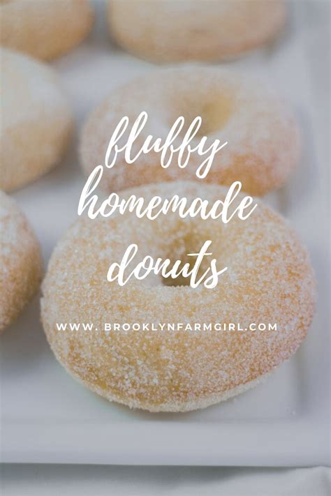 Homemade Baked Sugar Donuts Brooklyn Farm Girl