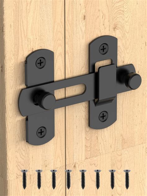 Buy Sliding Barn Door Lock Stainless Steel Gate Latches Flip Latch