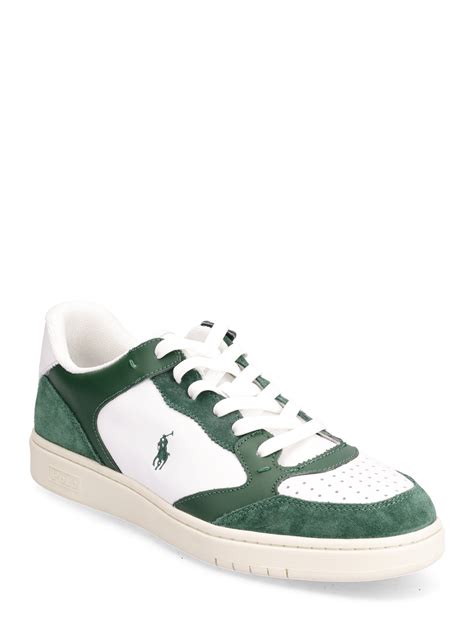 Polo Ralph Lauren Suede Leather Nylon Polo Crt Lux Sk Sneakers