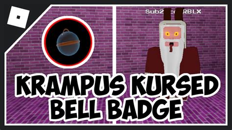 HOW TO GET KRAMPUS KURSED BELL BADGE IN UNDERTALE ULTIMATE RP How To