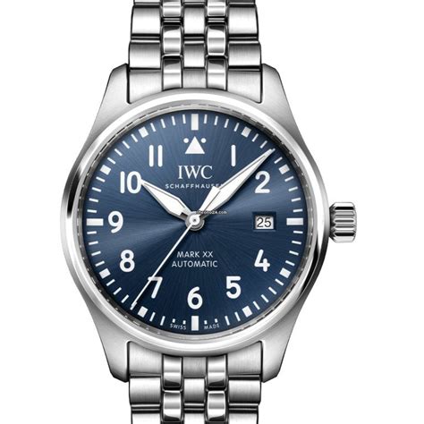 Iwc Pilot S Watch Mark Xx Mm Iw Blue Dial For For