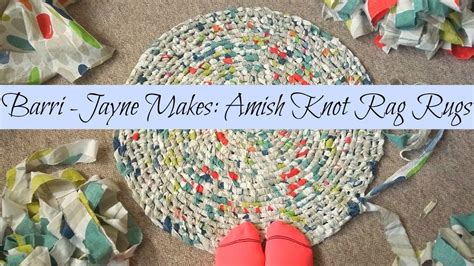 How To Make A Toothbrush Amish Rag Rug Tutorial YouTube Rag Rug