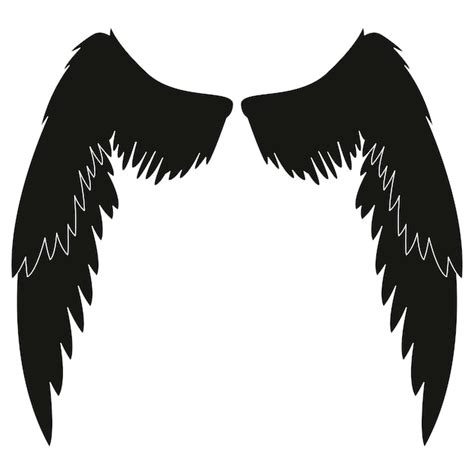 Angel Wing Silhouette Images