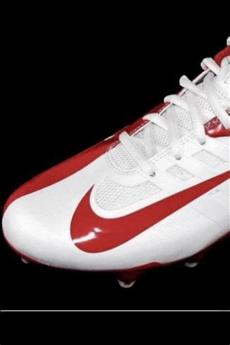 Nike Vapor Elite Talon Pro 34 Mid D Football Cleats Redwhite 603743