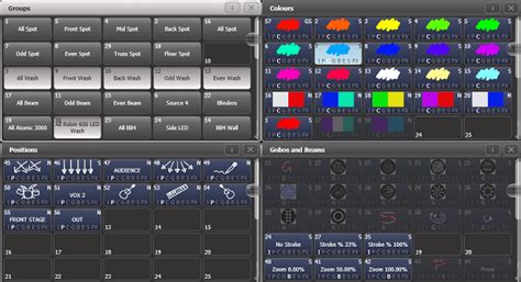 lighting programming philosophies