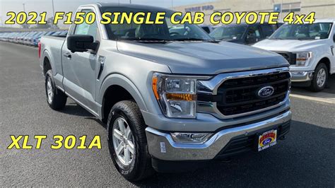 2021 F 150 Single Cab Coyote 4x4 Youtube