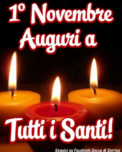 Immagini Tutti I Santi 1 Novembre BuongiornocolCuore