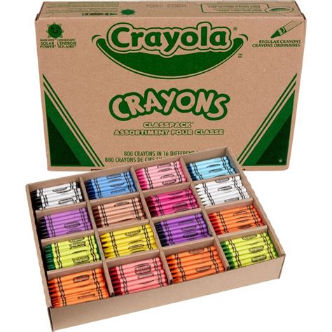 Bulk School Supplies Crayola 16-Color Classpack Crayons CYO528016