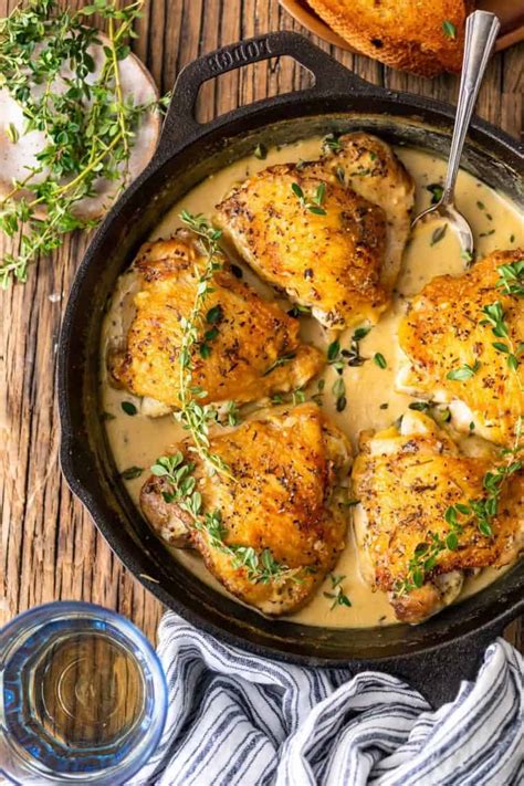 Chicken Dijon In White Wine Sauce Video