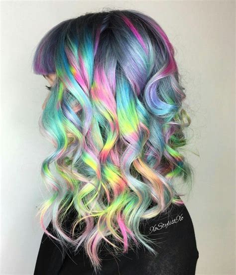 Pin By Candy Red X On Beautiful Colours Holographic Hair Candy