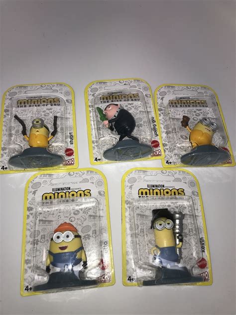 NEW Minions Rise Of Gru Despicable Me Complete Set Of Mattel Mini