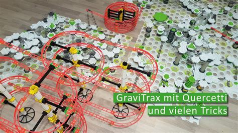 Gigantische Bahn Gravitrax Mit Quercetti Kombiniert Youtube