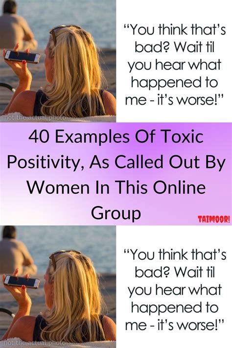 40 examples of toxic positivity as called out by women in this online ...