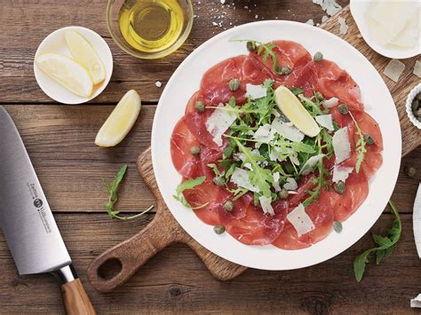 Bresaola With Rucola And Parmesan Vollkommen FVR Made In Germany