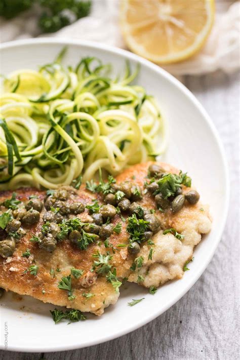 Whole30 Keto Chicken Piccata Tastes Lovely