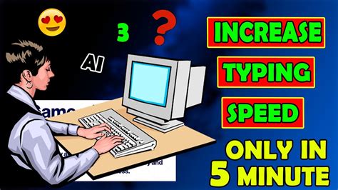 COMPUTER TYPING SPEED KAISE BADHAYE HOW TO INCREASE TYPING SPEED