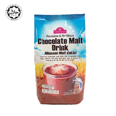 TopValu Chocolate Malt Drink Minuman Malt Coklat 1kg Shopee Malaysia