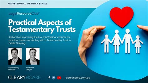 Practical Aspects Of Testamentary Trusts Youtube