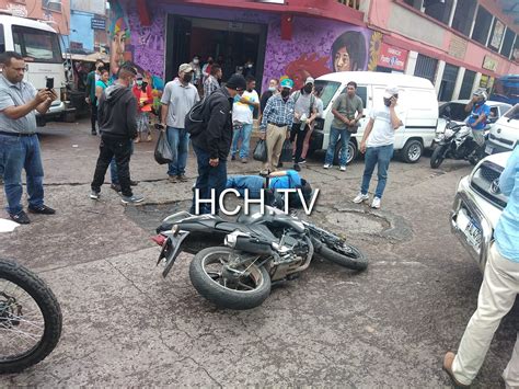 Motociclista Lesionado Tras Levantón Frente Al Mercado Mama Chepa Hch Tv