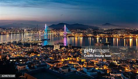 170 Busan Harbor Bridge Stock Photos, High-Res Pictures, and Images ...