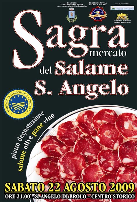 Sagra Del Salame Sant Angelo Di Brolo Locandina Sagra Del Flickr