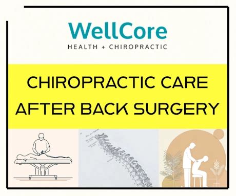 Chiropractic Care After Back Surgery What You Should Know