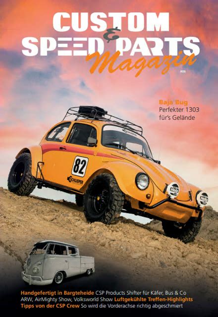 Custom Speed Parts Magazin