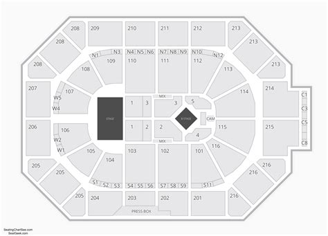 Allstate Arena Seating Chart