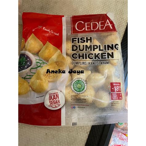 Jual Cedea Fish Dumpling Chicken 500g Shopee Indonesia