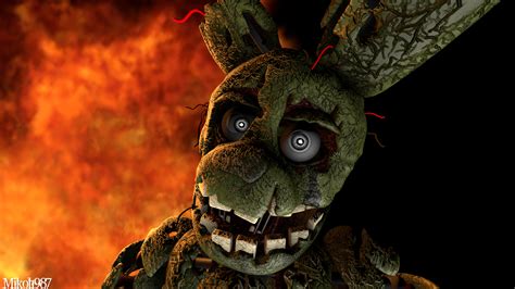 Fnaf Sfm Springtrap Wallpaper By Mikol1987 On Deviantart