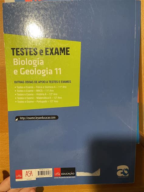 Livro de preparação para exame Biologia Geologia Baguim do Monte OLX