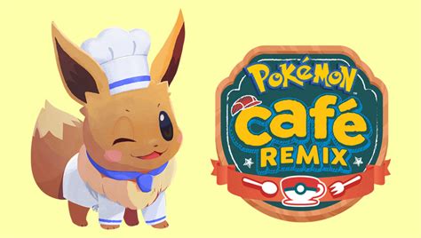 Pokémon Café REMix Launches Thursday October 28th 2021