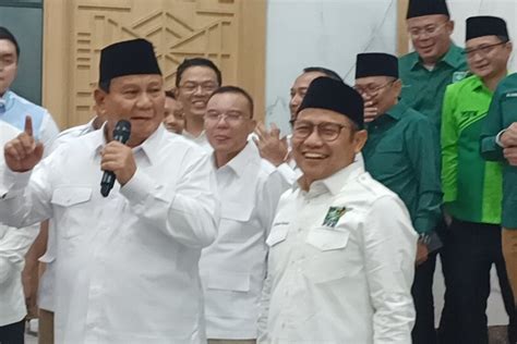 Prabowo Dan Cak Imin Bahas Jatah Kursi Menteri Gus Jazil Bilang Begini