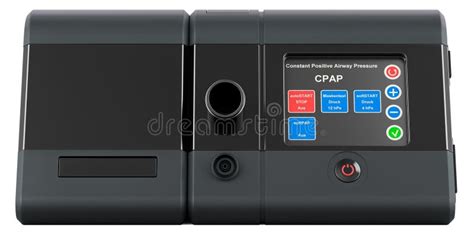 Cpap Presi N Continua Positiva De La V A A Rea D Representaci N Stock