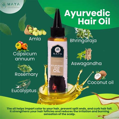 Ayurvedic Hair Oil – My Maya Organics