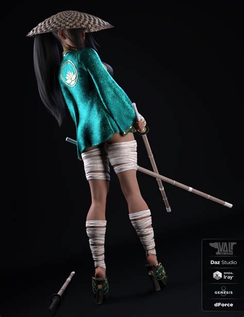 Dforce Ren Outfit For Genesis 8 Female S Daz 3d