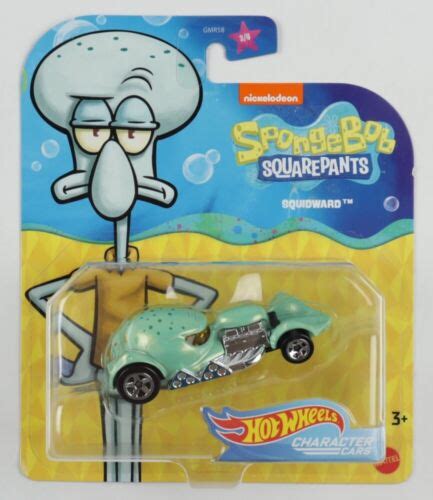 Rodger Bumpass Signed SpongeBob SquarePants Squidward Hot Wheels Car