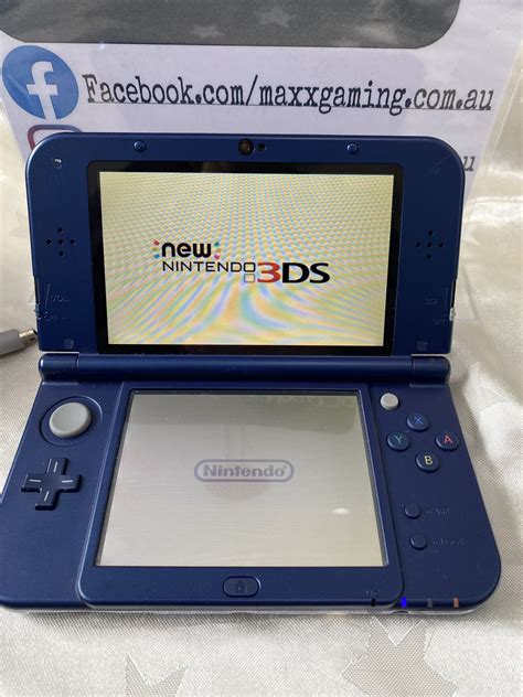 “New” Nintendo 3DS XL Metallic Blue Console